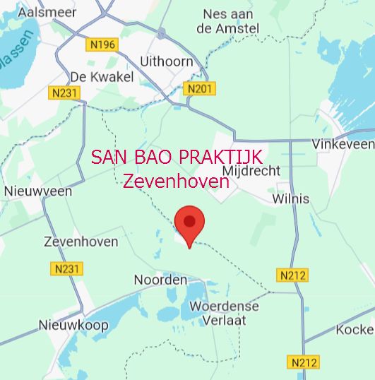 google map Sanbao praktijk mijdrecht